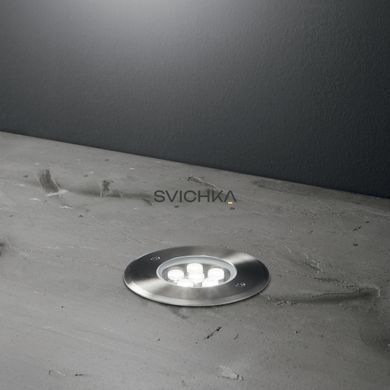 Вбудований вуличний світильник Ideal Lux Floor pt d12, Steel