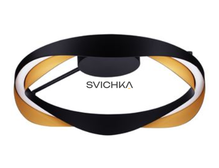 Стельовий світильник Nova luce RADON, Black/Gold