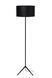 Торшер Lucide TONDO &Oslash; 38 cm 1xE27 Black, BLACK