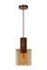 Подвесной светильник Lucide TOLEDO &Oslash; 20 cm 1xE27 Amber, Amber, Янтарный, Янтарный