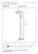 Вуличний стовпчик Lucide TEXAS IR LED 1x7W 3000K IP54 Motion & Day/Night Sensor Anthracite, Anthracite