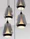 Подвесной светильник Nova luce 9416969 ALISH, Smoky