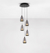 Подвесной светильник Nova luce 9416969 ALISH, Smoky