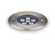 Вбудований вуличний світильник Ideal Lux Floor pt d12, Steel