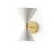 Настінний світильник Luxcambra Uec, White/Gold