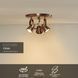 Стельовий точковий світильник Lucide CIGAL LED GU10 3x5W 2700K Copper, Copper, Мідний