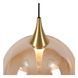 Подвесной светильник Lucide GISELA &Oslash; 61 cm LED Dim. 12x3,5W 2700K Amber, Amber, Янтарный, Янтарный