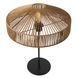 Настільна лампа Lucide YUNKAI &Oslash; 40 cm 1xE27 Natural, Natural, Чорний, Дерево, Дерево