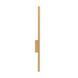 Бра Nowodvorski 11814 LASER WALL L, Gold