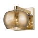 Бра Zuma Line CRYSTAL S, Gold