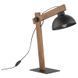 Настільна лампа TK Lighting OSLO, Black/Brown