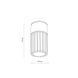 Потолочный светильник TK Lighting 11508 RIBO, Gray