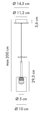 Подвесной светильник Axo Light Spillray EVO, Crystal