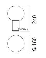 Настольная лампа Artemide Laguna 16 1800140A