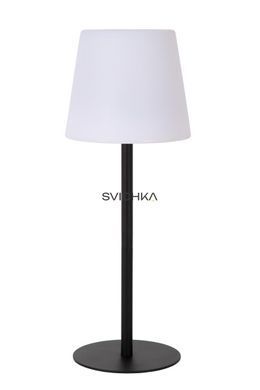 Аккумуляторная настольная лампа для дома и улицы Lucide TYON Battery pack/batteries LED Dim. IP65 Black