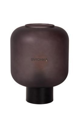 Настільна лампа Lucide ELOISE &Oslash; 21 cm 1xE27 Black, BLACK, Чорний, Антрацит, Антрацит