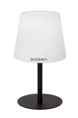 Аккумуляторная настольная лампа для дома и улицы Lucide TYON Battery pack/batteries LED Dim. IP65 Black