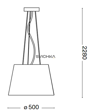 Подвесной светильник Ideal Lux NORDIK SP4 161648