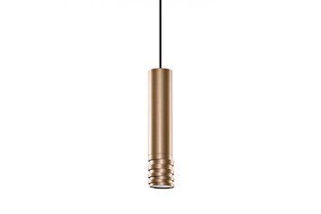 Підвісний світильник AZzardo Locus L pendant AZ3130 gold, Золотий, Чорний, Золотий
