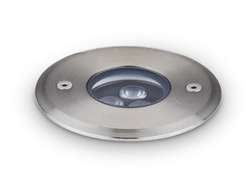 Вбудований вуличний світильник Ideal Lux Floor pt d09, Steel