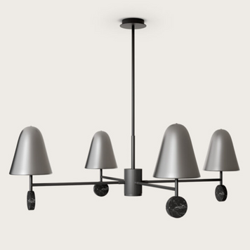 Подвесной светильник Aromas Stor, Black/Nickel
