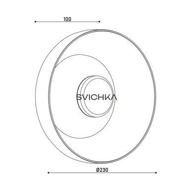 Бра KLOODI DECO WA-WL8244-D230 GD/TR