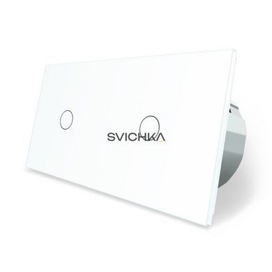 Умный сенсорный ZigBee выключатель 2 сенсора Livolo