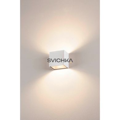 Уличный настенный светильник SLV SITRA CUBE White
