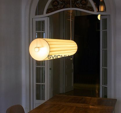 Підвісний світильник Luxcambra Barceloneta 100, Beige, Бежевый;Чёрный, Чорний, Бежевий
