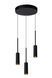 Підвісний світильник Lucide TUBULE &Oslash; 26 cm LED 3x7W 2700K Black, BLACK