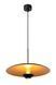 Подвесной светильник Lucide KENNETH &Oslash; 40 cm LED Dim. 1x12W 2700K Black, BLACK, Matt Gold / Brass, Черный