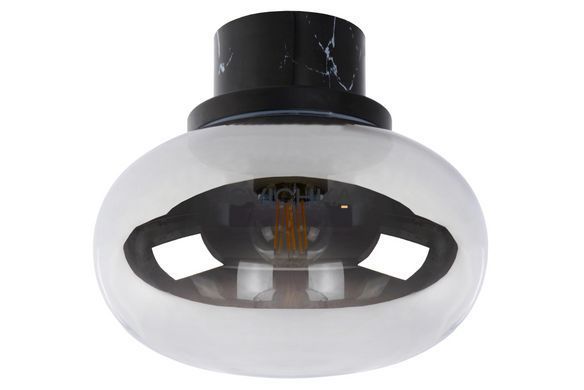 Стельовий світильник для ванної Lucide LORENA &Oslash; 23 cm 1xE27 IP44 Smoke Grey, Smoke Grey