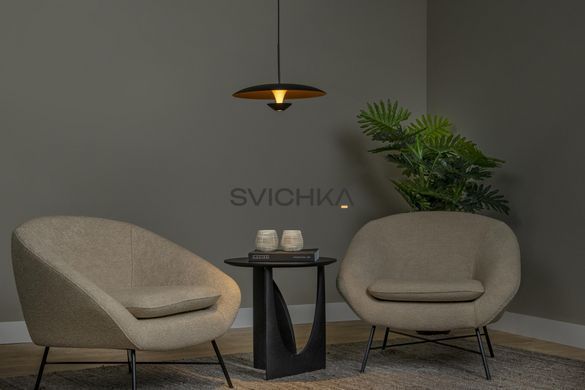 Подвесной светильник Lucide KENNETH &Oslash; 40 cm LED Dim. 1x12W 2700K Black