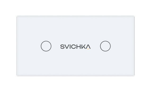 Умный сенсорный ZigBee выключатель 2 сенсора Livolo