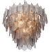 Подвесной светильник Eichholtz Verbier Chandelier, brass, латунь, Латунь, Дымчатый, Прозрачный