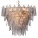 Подвесной светильник Eichholtz Verbier Chandelier, brass, латунь, Латунь, Дымчатый, Прозрачный