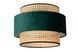 Стельовий світильник Lucide JAVOR &Oslash; 38 cm 1xE27 Green, Green