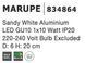 Накладний точковий світильник Nova Luce MARUPE 200 White