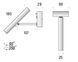 Настенный светильник Labra STIK 25.1 R Wall KN White