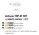 Потолочный светильник Azzardo ANTONIO 410 Black