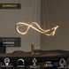 Підвісний світильник Lucide SARDANA LED Dim. 1x54W 2700K Matt Gold / Brass, Matt Gold / Brass, Matt Gold / Brass, Matt Gold / Brass