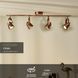 Потолочный точечный светильник Lucide CIGAL LED GU10 4x5W 2700K Copper, Copper, Медный