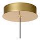 Підвісний світильник Lucide KLIGANDE &Oslash; 13 cm LED 1x9W 2700K Matt Gold / Brass, Matt Gold / Brass, Прозорий, Matt Gold / Brass