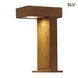 Світильник вуличний SLV Rusty Pathlight 230090, Коричневий, Коричневий, Іржавий, Іржавий