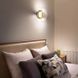 Бра KLOODI DECO WA-WL8244-D230 GD/TR, Прозорий, Золотий