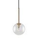 Подвесной светильник TK Lighting NILOS 1, Black/Gold