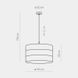 Підвіска TAGO TK-Lighting 3211 - 3211, Чорний, Золотий, Чорний