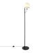 Торшер Nordlux Wilson, Black, Чорний, Чорний, Чорний, Білий