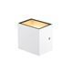 Уличный настенный светильник SLV SITRA CUBE White, Белый, Белый, Белый, Белый