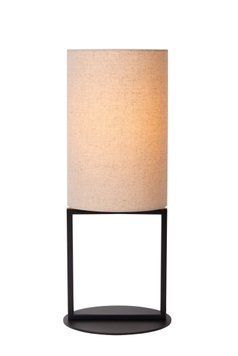 Настільна лампа Lucide HERMAN &Oslash; 20 cm 1xE27 Cream, Cream, Кремовий, Кремовий